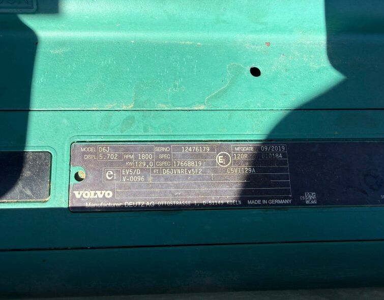 VOLVO  EW220E ***RAISING CAB***